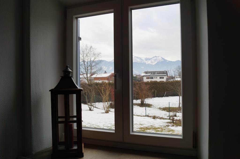 Ferienhaus Chiemsee Übersee Buitenkant foto